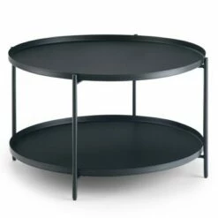 Lipton Metal Coffee Table - WyndenHall Black -Coffee Tables Elegant store unnamed file 4004