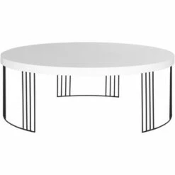 Keelin Mid Centry Scandinavian Lacquer Coffee Table - Safavieh -Coffee Tables Elegant store unnamed file 4011
