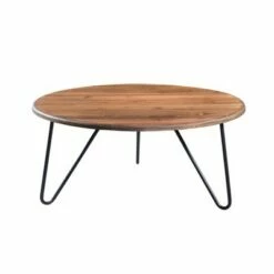 Bryant Round Coffee Table Aged Pine - Serta -Coffee Tables Elegant store unnamed file 4015