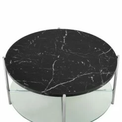 Modern Glam Faux Marble Round Coffee Table - Saracina Home Faux White Marble/gold 10 Modern Glam Faux Marble Round Coffee Table - Saracina Home Faux White Marble/gold -Coffee Tables Elegant store unnamed file 4032