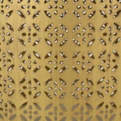 Noxon Boho Lace Cut Iron Coffee Table Gold Brushed Brown - Christopher Knight Home -Coffee Tables Elegant store unnamed file 4040