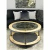 Olivia & May Industrial Wood Coffee Table Light Brown - Olivia & May -Coffee Tables Elegant store unnamed file 4055