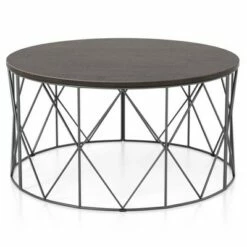 Drixol Round Coffee Table - miBasics White -Coffee Tables Elegant store unnamed file 4083