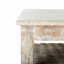 Minerva Coffee Table - White Wash - Safavieh -Coffee Tables Elegant store unnamed file 4096