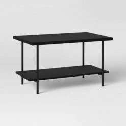 Wood and Metal Coffee Table - Room Essentials™ Espresso -Coffee Tables Elegant store unnamed file 41