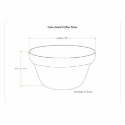 33" Beaton Metal Coffee Table Rustic Bronze - WyndenHall -Coffee Tables Elegant store unnamed file 4112