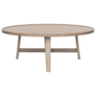 Malone Mid-Century Coffee Table - Safavieh Light Gray 8 Malone Mid-Century Coffee Table - Safavieh Light Gray - Image 6