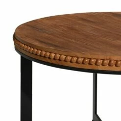 Olivia & May Industrial Wood and Metal Coffee Table Brown - Olivia & May -Coffee Tables Elegant store unnamed file 4159