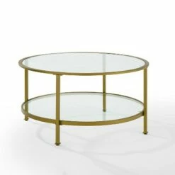 Aimee Coffee Table - Crosley Bronze