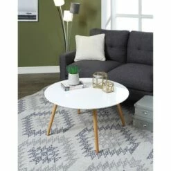 Oslo Round Coffee Table - Breighton Home Gray -Coffee Tables Elegant store unnamed file 4230