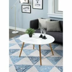 Oslo Round Coffee Table - Breighton Home Gray -Coffee Tables Elegant store unnamed file 4231