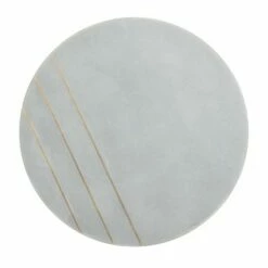 Tezza Round Concrete Coffee Table Gray/Brass - Safavieh -Coffee Tables Elegant store unnamed file 4269