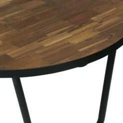 Nita Modern Industrial Handcrafted Wooden Coffee Table Natural/Black - Christopher Knight Home -Coffee Tables Elegant store unnamed file 4278