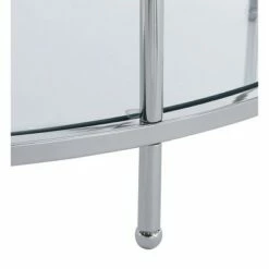 Breighton Home Royal Crest 2 Tier Round Glass Coffee Table - Johar Furniture Glass/chrome -Coffee Tables Elegant store unnamed file 4303