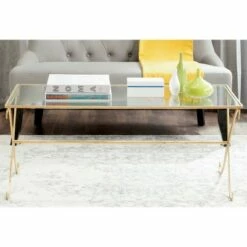 Lavar Coffee Table Gold - Safavieh