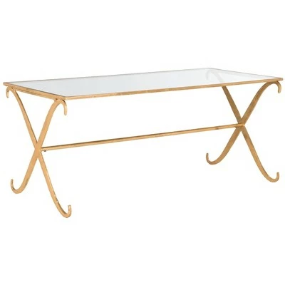 Lavar Coffee Table Gold - Safavieh 4 Lavar Coffee Table Gold - Safavieh - Image 2