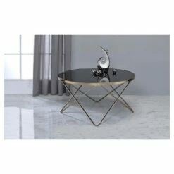 Coffee Table Black Champagne - Acme Furniture