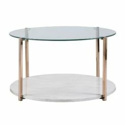 Agnes Cocktail Table Warm Gold - Aiden Lane -Coffee Tables Elegant store unnamed file 4356