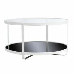 Libing Glass Top Cocktail Table Black/White - Aiden Lane 12 Libing Glass Top Cocktail Table Black/White - Aiden Lane -Coffee Tables Elegant store unnamed file 4360