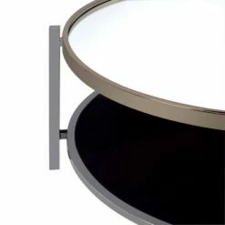 Monaco Round Coffee Table Gold - Picket House Furnishings -Coffee Tables Elegant store unnamed file 4394