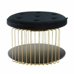 Canary Contemporary and Glam Coffee Table - LumiSource White Velvet/gold 15 Canary Contemporary and Glam Coffee Table - LumiSource White Velvet/gold -Coffee Tables Elegant store unnamed file 4439