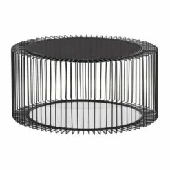 Olivia & May Contemporary Metal Coffee Table Black - Olivia & May -Coffee Tables Elegant store unnamed file 4507