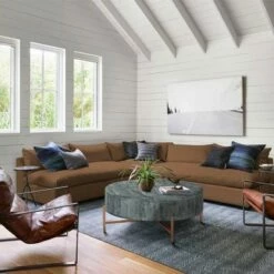 40" Round Wooden Coffee Table with Cross Metal Base Support Gray/Brown - The Urban Port 7 40" Round Wooden Coffee Table with Cross Metal Base Support Gray/Brown - The Urban Port -Coffee Tables Elegant store unnamed file 4514