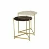 2pc Geometric Coffee Table Gold - Sagebrook Home -Coffee Tables Elegant store unnamed file 4519