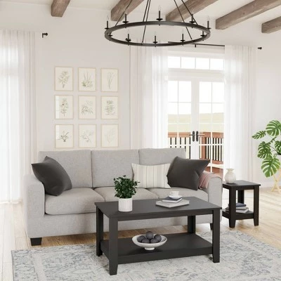 Elise Classic Coffee Table - Brookside Home Gray/white 5 Elise Classic Coffee Table - Brookside Home Gray/white - Image 3