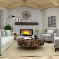 Olivia & May Rustic Driftwood Coffee Table Brown - Olivia & May 27 Olivia & May Rustic Driftwood Coffee Table Brown - Olivia & May -Coffee Tables Elegant store unnamed file 4553