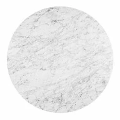 Poly & Bark Gabrielle Mid-Century Marble Round Coffee Table Natural - Poly & Bark -Coffee Tables Elegant store unnamed file 4562