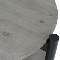 Decor Therapy Tonya Round Coffee Table Wood - Décor Therapy -Coffee Tables Elegant store unnamed file 4567