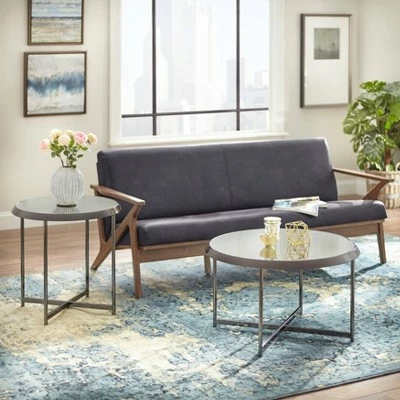 Carly Nickel Coffee Table Black - Buylateral 5 Carly Nickel Coffee Table Black - Buylateral - Image 3