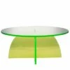 A&B Home Callie Coffee Table Clear Green - A&B Home -Coffee Tables Elegant store unnamed file 4614