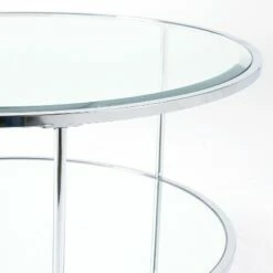 Ric Cocktail Table Chrome - Aiden Lane -Coffee Tables Elegant store unnamed file 4629