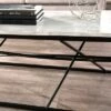 Arendale Faux Marble Coffee Table Matte Black - Aiden Lane