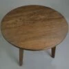 Solid American Cherry Wood Round Coffee Table Antique Cherry - Flora Home -Coffee Tables Elegant store unnamed file 4635