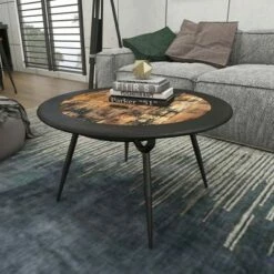 Olivia & May Wood and Iron Coffee Table Gray - Olivia & May 22 Olivia & May Wood and Iron Coffee Table Gray - Olivia & May -Coffee Tables Elegant store unnamed file 4687