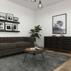 Olivia & May Wood and Iron Coffee Table Gray - Olivia & May 30 Olivia & May Wood and Iron Coffee Table Gray - Olivia & May -Coffee Tables Elegant store unnamed file 4695