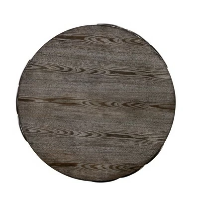 Ballou Rustic Bohemian Coffee Metal Table Gray - HOMES: Inside + Out 4 Ballou Rustic Bohemian Coffee Metal Table Gray - HOMES: Inside + Out - Image 2