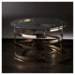 Bevmar Cocktail Table - Champagne - Aiden Lane 7 Bevmar Cocktail Table - Champagne - Aiden Lane -Coffee Tables Elegant store unnamed file 4704