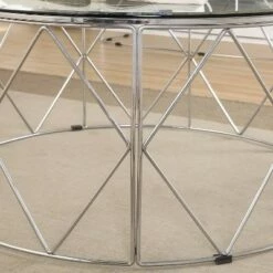 Relm Glass Top Coffee Table Chrome - miBasics -Coffee Tables Elegant store unnamed file 4707