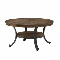 Angelo Cocktail Table - Powell Company Pewter -Coffee Tables Elegant store unnamed file 4817