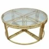 Metal Pull Out Coffee Table - Sagebrook Home Gold -Coffee Tables Elegant store unnamed file 4841