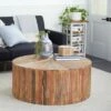 Olivia & May Rustic Reclaimed Wood Coffee Table Brown - Olivia & May -Coffee Tables Elegant store unnamed file 4880