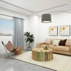 Olivia & May Rustic Reclaimed Wood Coffee Table Brown - Olivia & May -Coffee Tables Elegant store unnamed file 4889