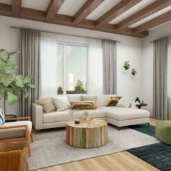 Olivia & May Rustic Reclaimed Wood Coffee Table Brown - Olivia & May -Coffee Tables Elegant store unnamed file 4892