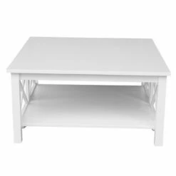 Hampton Square Coffee Table - International Concepts Wood -Coffee Tables Elegant store unnamed file 4940