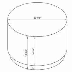 Perrin Coffee Table - Linon Blue 11 Perrin Coffee Table - Linon Blue -Coffee Tables Elegant store unnamed file 4951