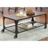 Orvelle Coffee Table Brown/Dark Brown - HOMES: Inside + Out -Coffee Tables Elegant store unnamed file 496